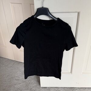 a new day Black Short Sleeve Tee
